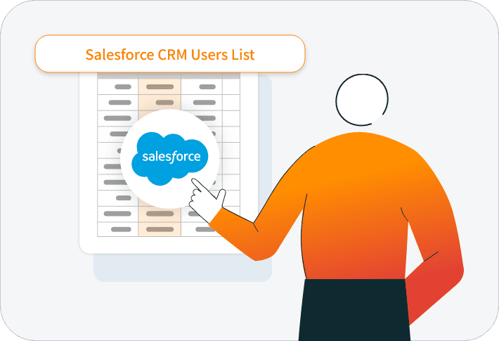 Salesforce CRM Users Email List