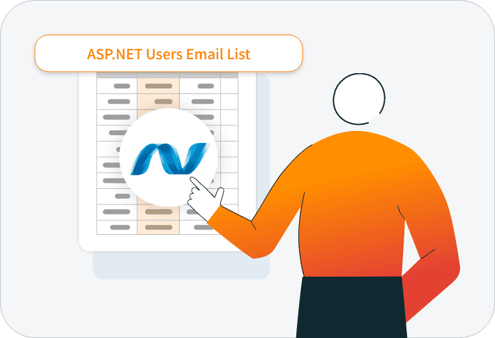 Definition of ASP.NET Users Email List