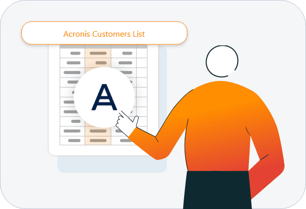 Definition of Acronis users email List