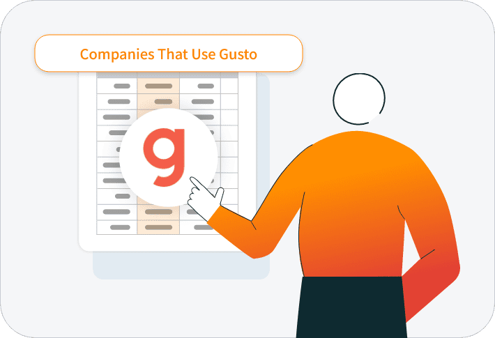 Definition of Email List of Companies that use Gusto